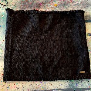 Black crop top